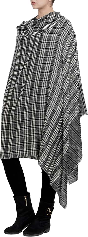 100% Cashmere Handmade in Kashmir (Gift Box) Ultra Soft Warm Superfine Shawl Wrap Pashmina Scarf Winter 21/22