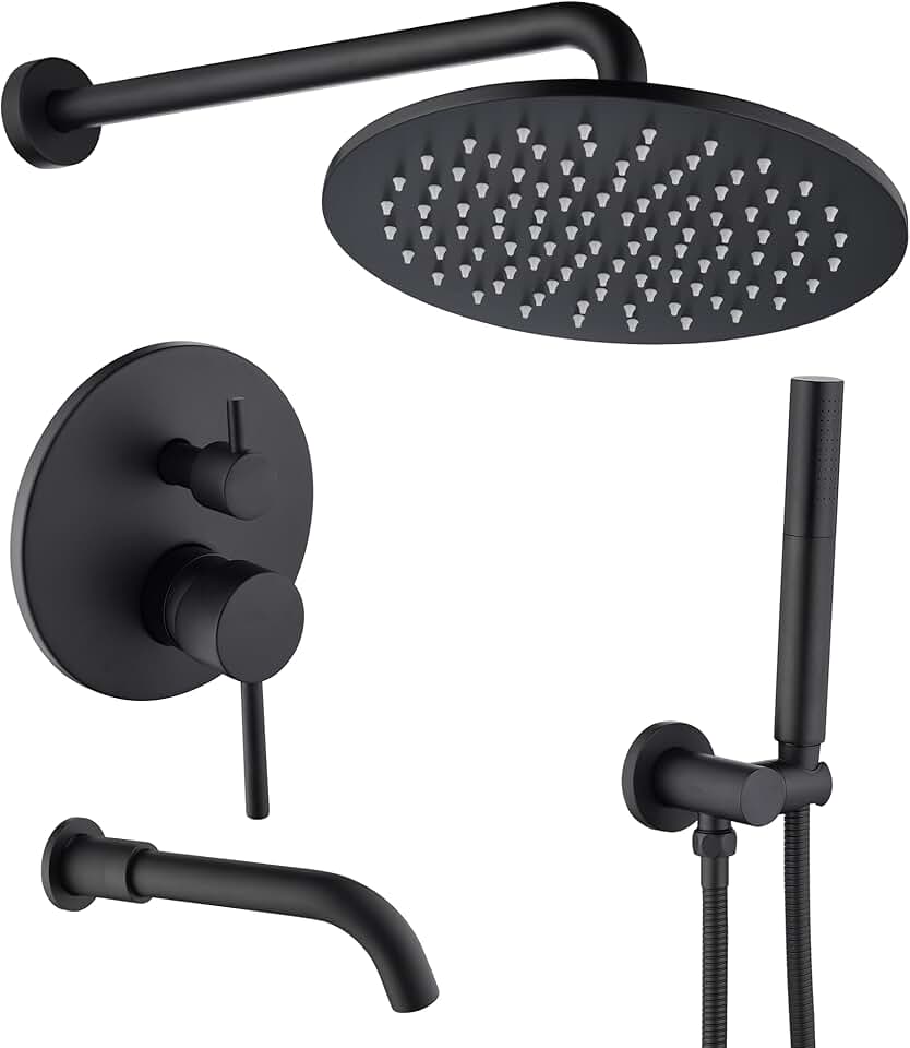 Shower System with Tub Spout, 10