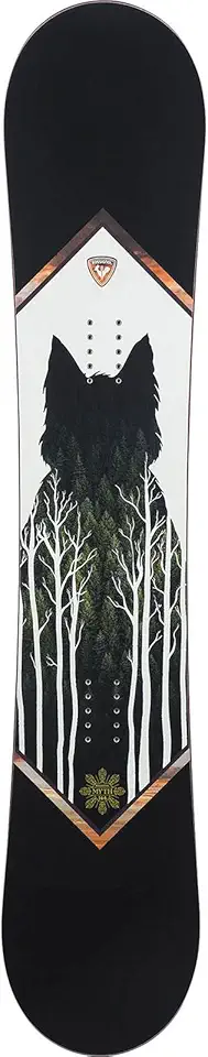 Rossignol Women's Myth Durable Lightweight Wood Fiberglass All-Mountain Freestyle Snowboard