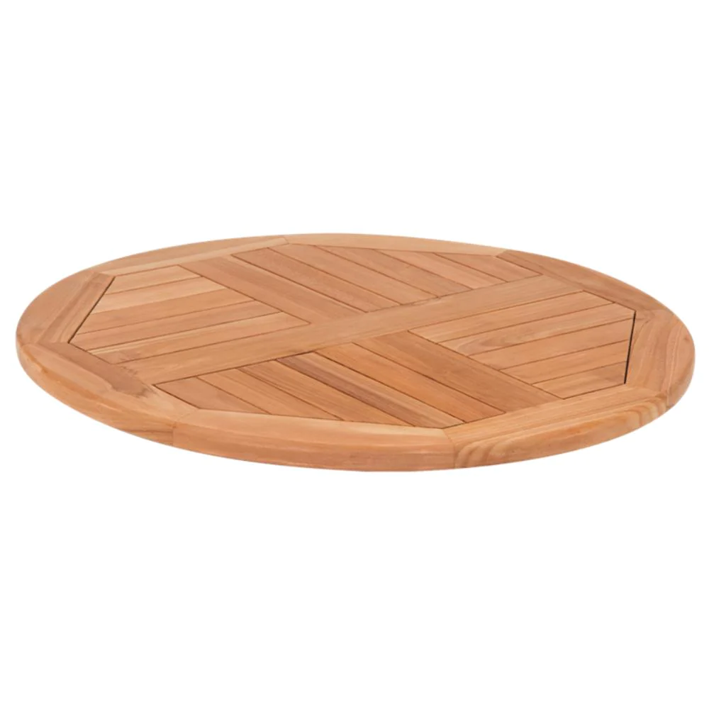 Outdoor Teak Table Tops - Multi Directional Pattern