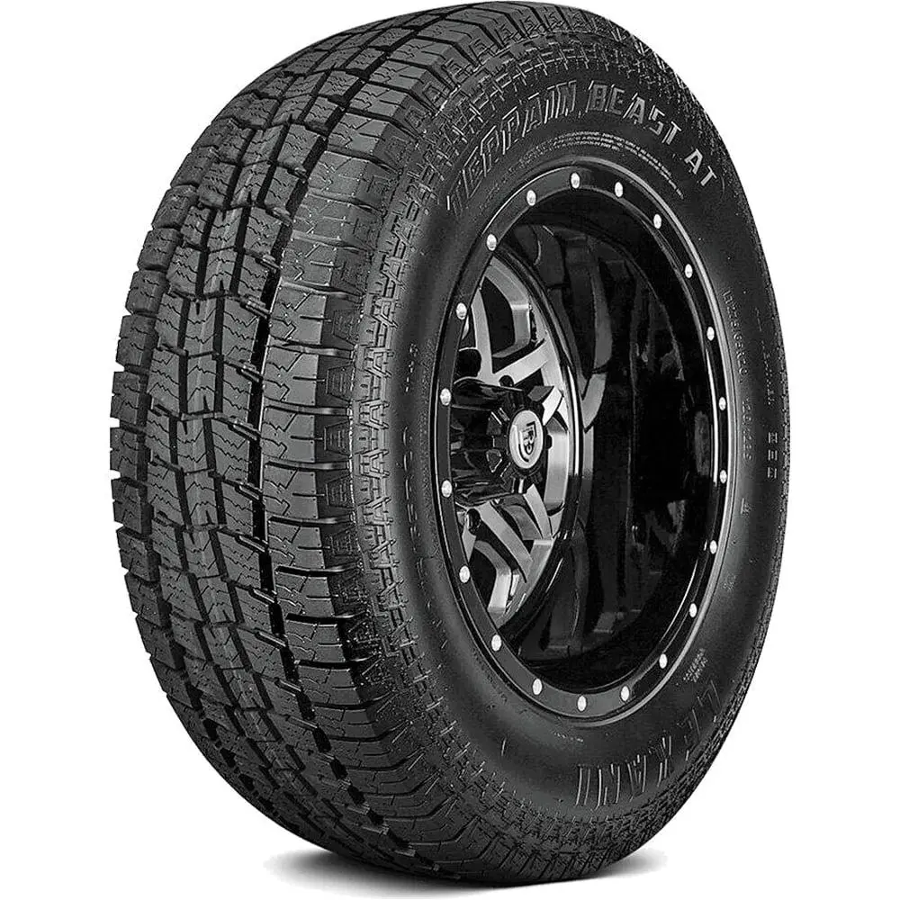 LEXANI TERRAIN BEAST A/T LT275/65R18 123/120S BSW ALL SEASON TIRE Fits: 2019-23 Chevrolet Silverado 1500 LT Trail Boss, 2004-08 Ford F-150 FX4