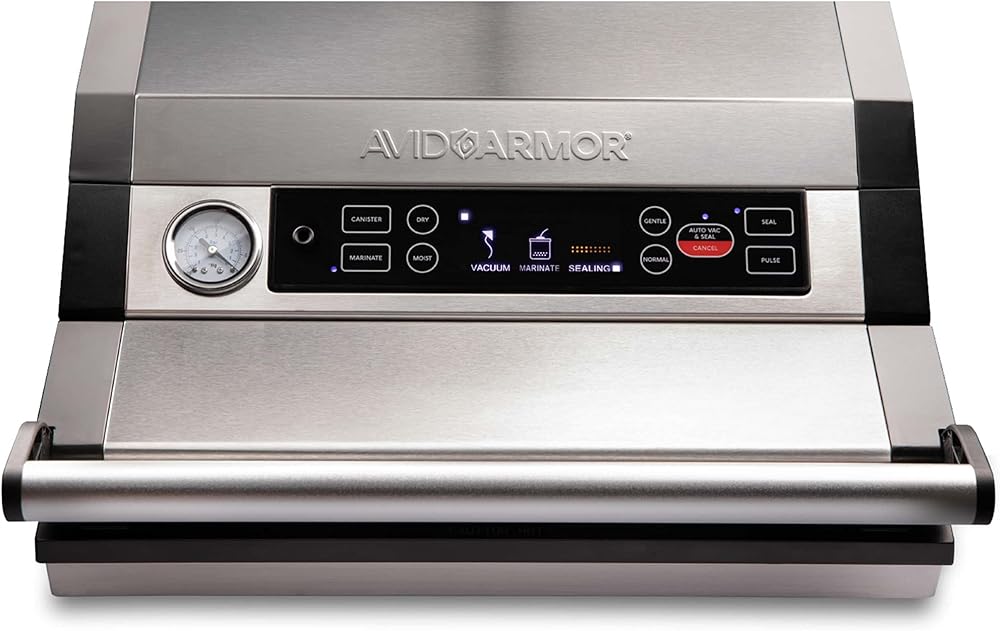 Avid Armor - Vacuum Sealer Machine A420, Vacuum Food Sealer for Foods, Meat Sealers Vacuum Packing Machine, Compact Vacuum Sealers with 12-Inch Vaccum Sealer Bar