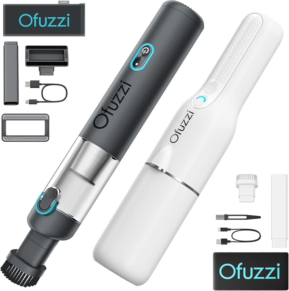 Ofuzzi Slim H8 Apex Cordless Handheld Vacuum Cleaner & Slim H7 Pro Handheld Vacuum