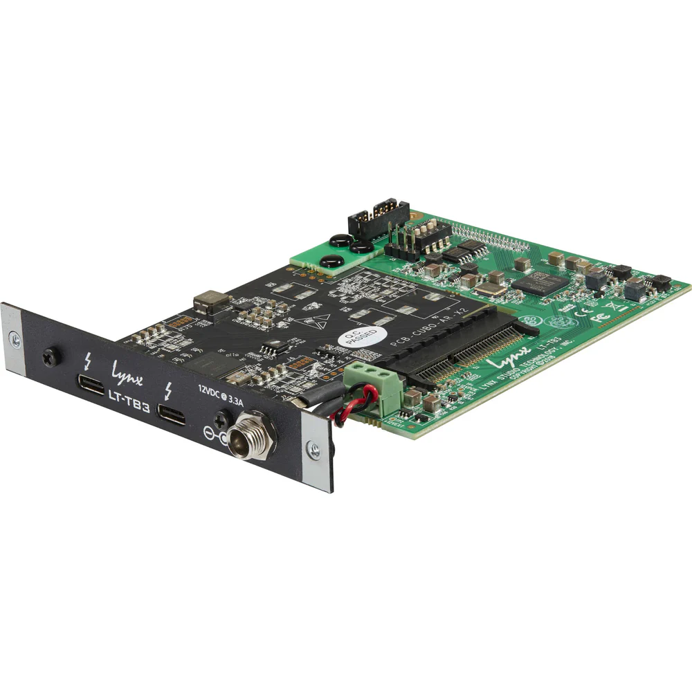 Lynx LT-TB3 Thunderbolt 3 Option Card for Aurora(N) Series Converters Lynx LT-TB3 Thunderbolt 3 Option Card for Aurora(N) Series Converters
