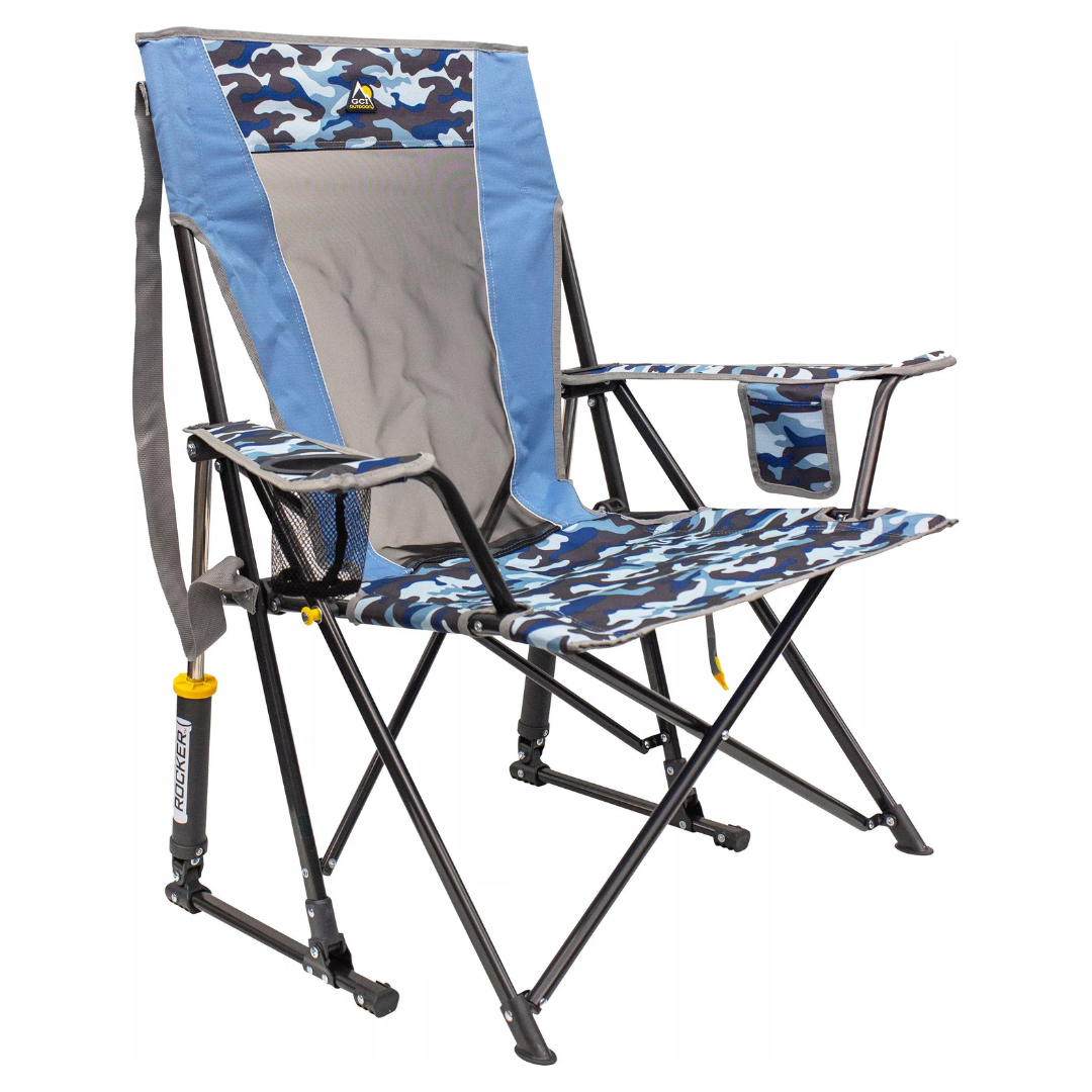 GCI Outdoor Comfort Pro Rocker Chair   Lichen Blue/Camo