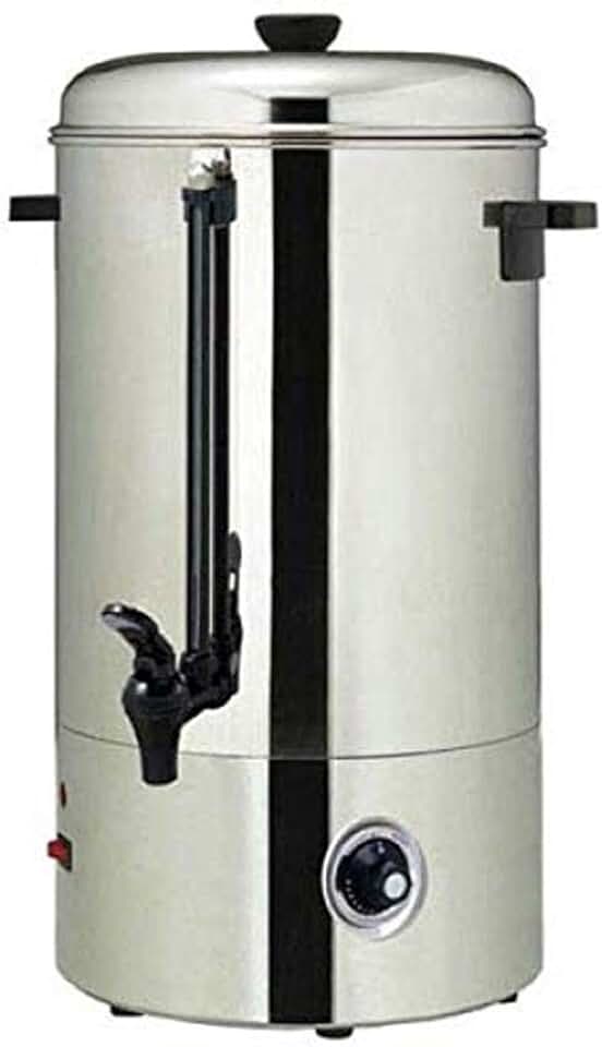 Adcraft WB-100 Low Volume Manual Fill Hot Water Dispenser Boiler, 100-Cup, Stainless Steel, 120v, NSF, 6.25 Gallon