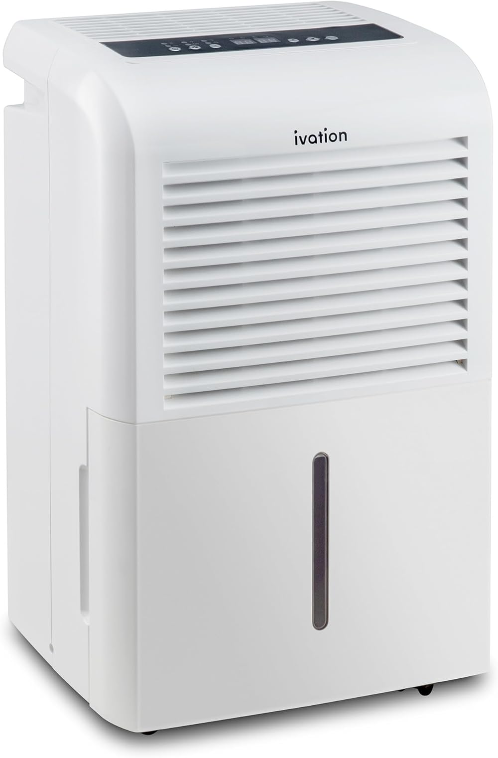 Ivation 4,500 Sq Ft Dehumidifier with Pump, Large Capacity Compressor Includes Programmable Humidity, Hose Connector, Auto Shutoff and Restart and Washable Filter (4,500 Sq Ft W/Pump)