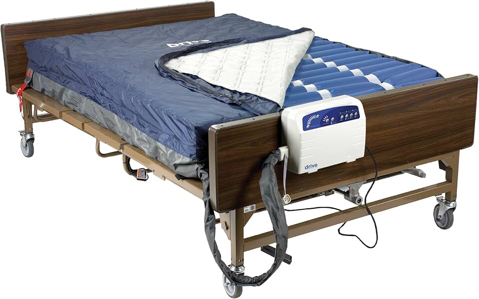Drive Medical Med Aire Bariatric Heavy Duty Low Air Loss Mattress Replacement System