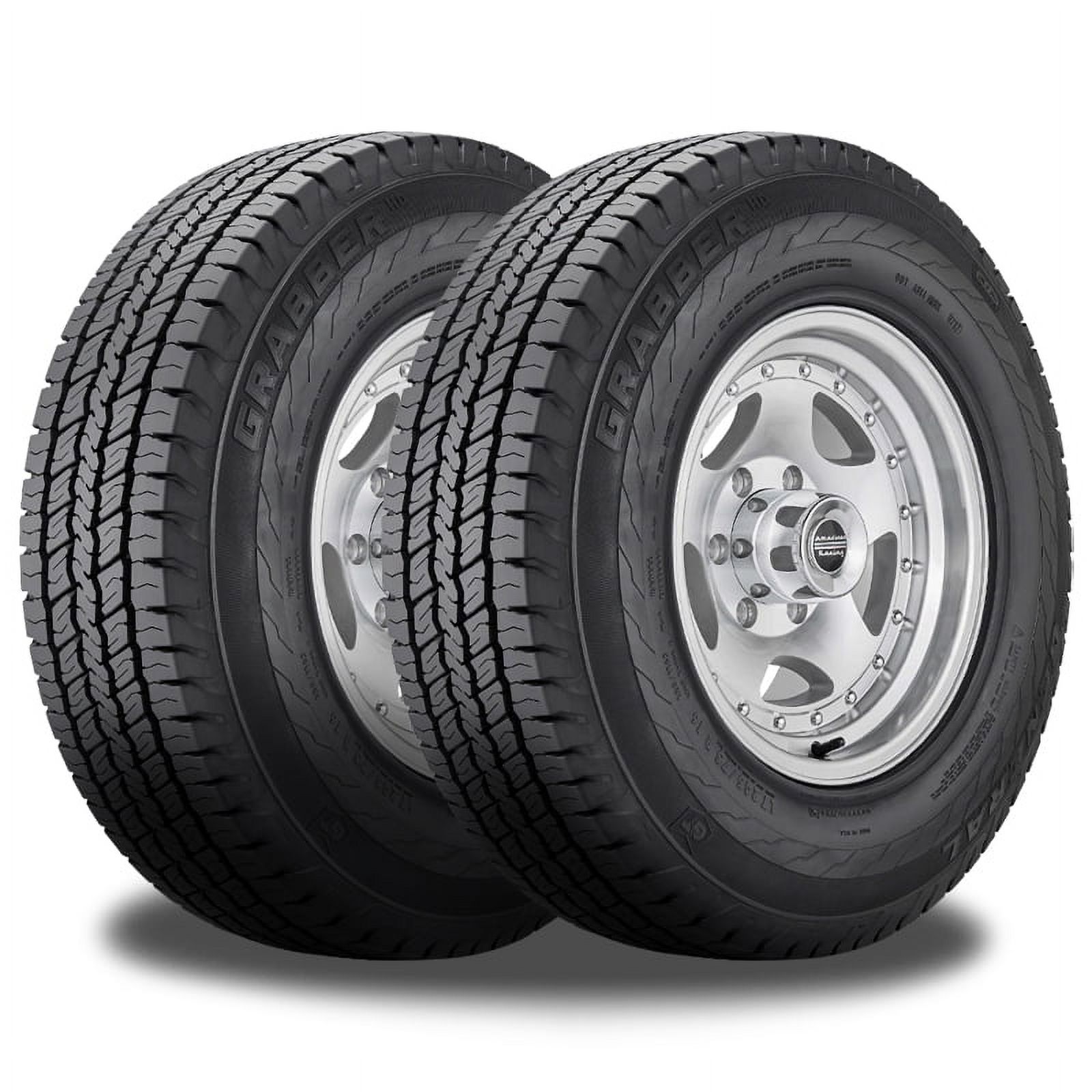 2 General Grabber HD LT 235/85R16 120/116R E/10 All Season Commercial Truck Tire 4507170000 / 235/85/16 / 2358516