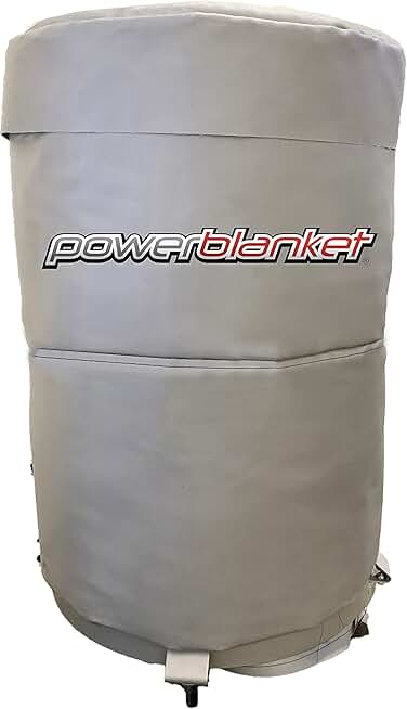 55-Gallon Xtreme High-Temp Drum Heating Blankets, Max Temp 212°F, 120V