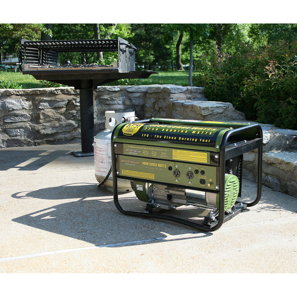 Sportsmans Series 4000-Watt LP Portable Generator