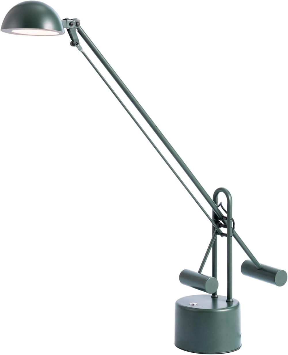 Lite Source Halotech Green Adjustable Balance Arm Modern LED Desk Lamp