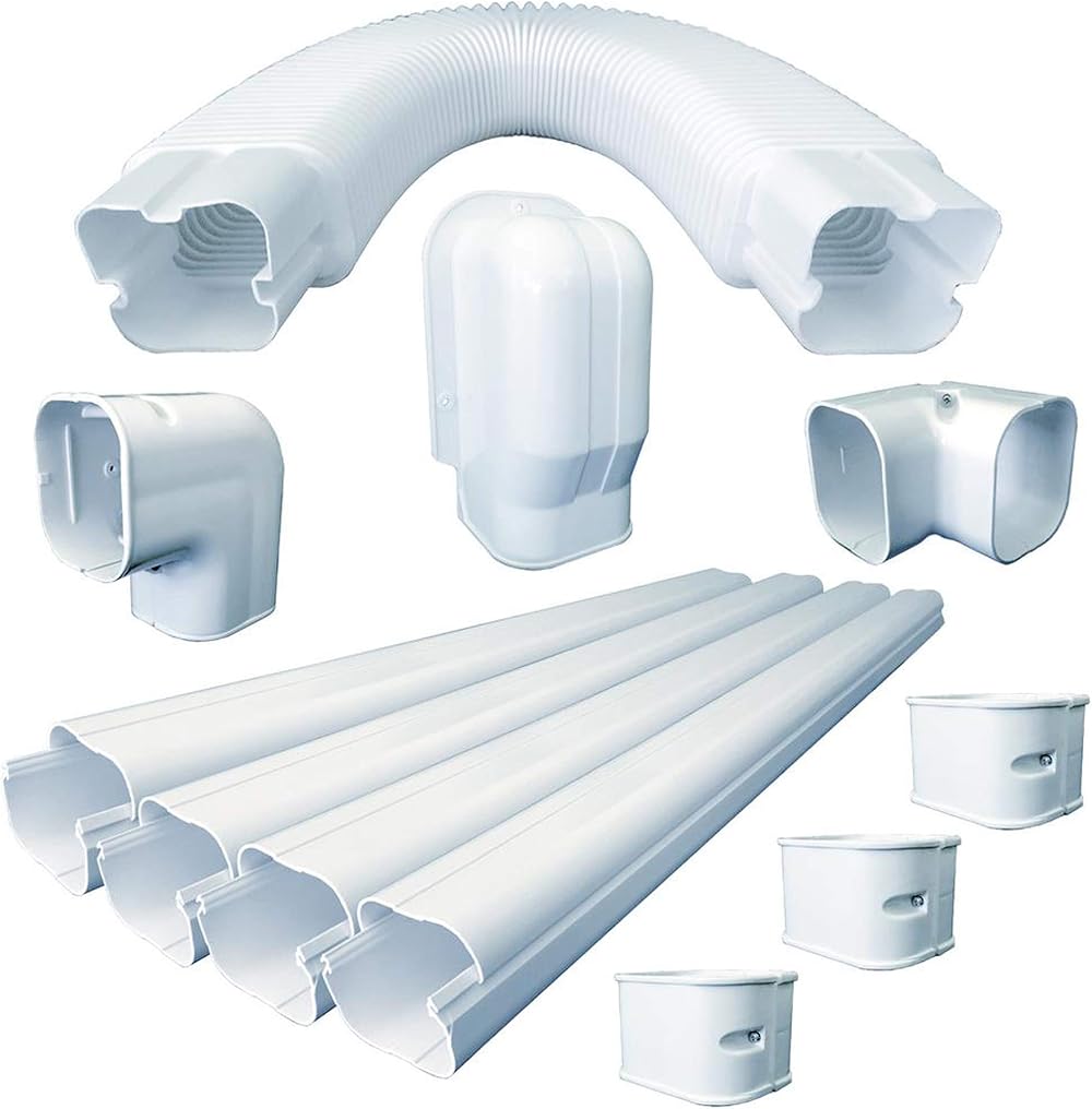 15FT Universal Line Set Cover Kit for Ductless Mini-Split