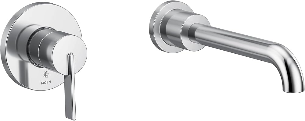 Moen WT6221 CIA Single Handle Wall Mount Filler High Flow Tub Faucet with 10