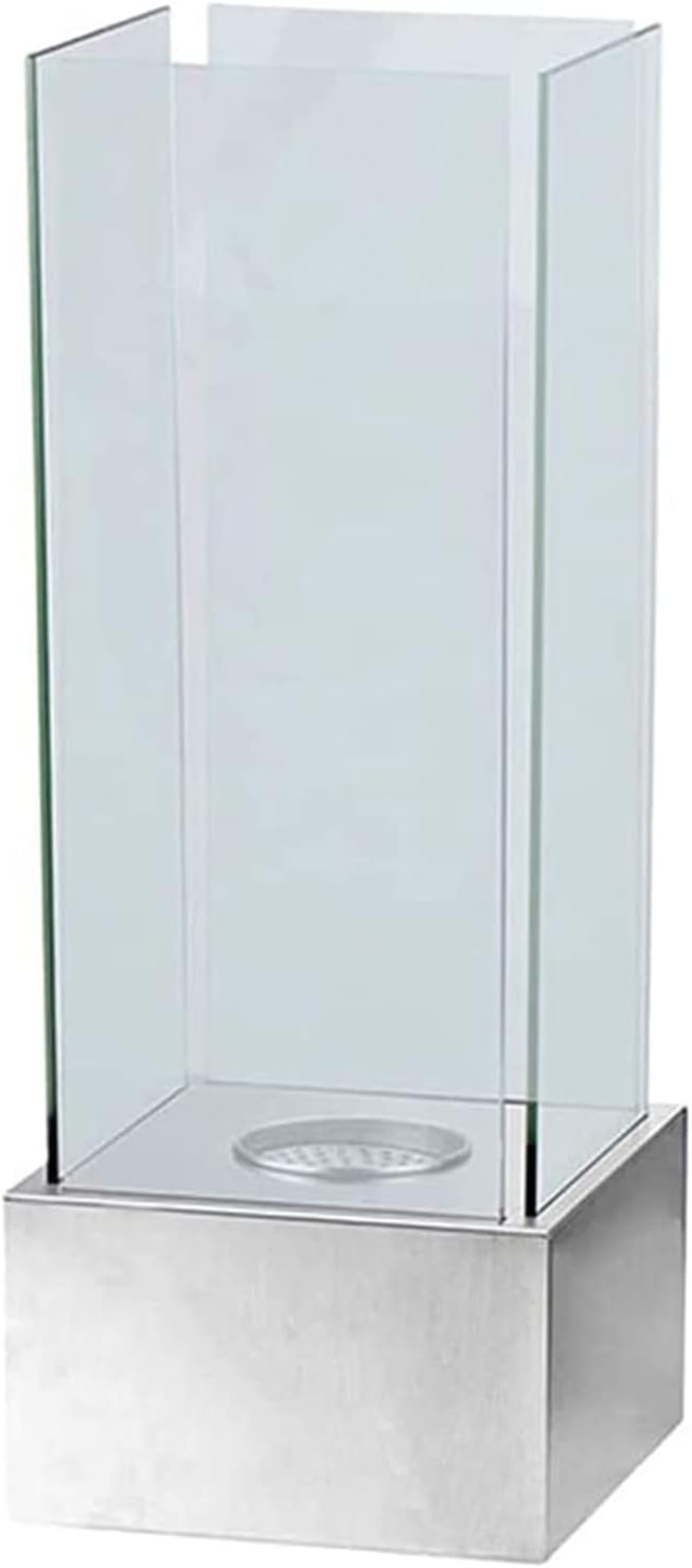 Exception Minimalist Style Portable Patio Fire Bowl, Desktop Decor Bio Ethanol Fireplace, Compact Fire Pit, for Outdoor/Indoor