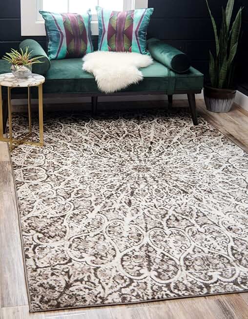 Unique Loom Sofia Collection Area Rug - Grace (9' x 12' 2