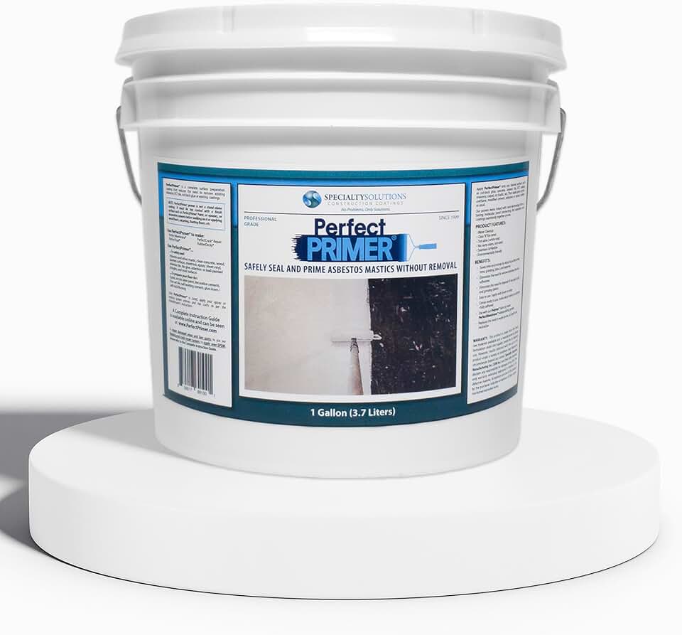Encapsulant | Simultaneously Seals unwanted mastics & Primes for new Application | Matte Medium Grey Finish | 1 Gallon (3.7 Liters)