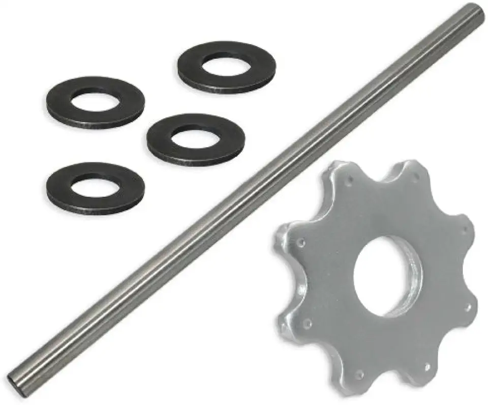 8 pt Carbide Flail Cutter Consumables Kit for Sase SC10E Scarifier/Planer - General Setup