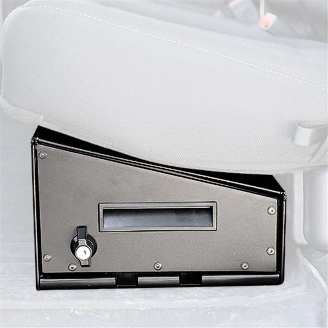 Dee Zee DZ700 Under Rear Seat Storage Drawer Tool Boxes for 2015-2022 Ford F-150, Black