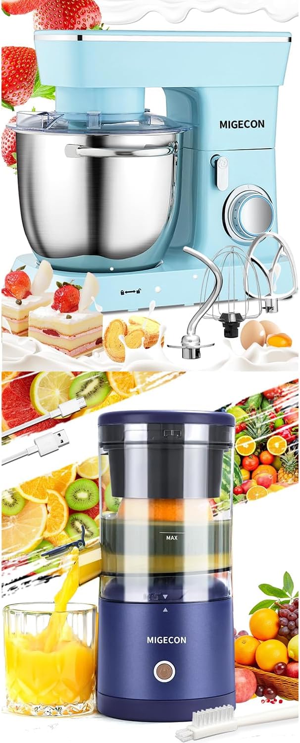 HOT Deal Stand Mixer Bundle with Electric Juicer