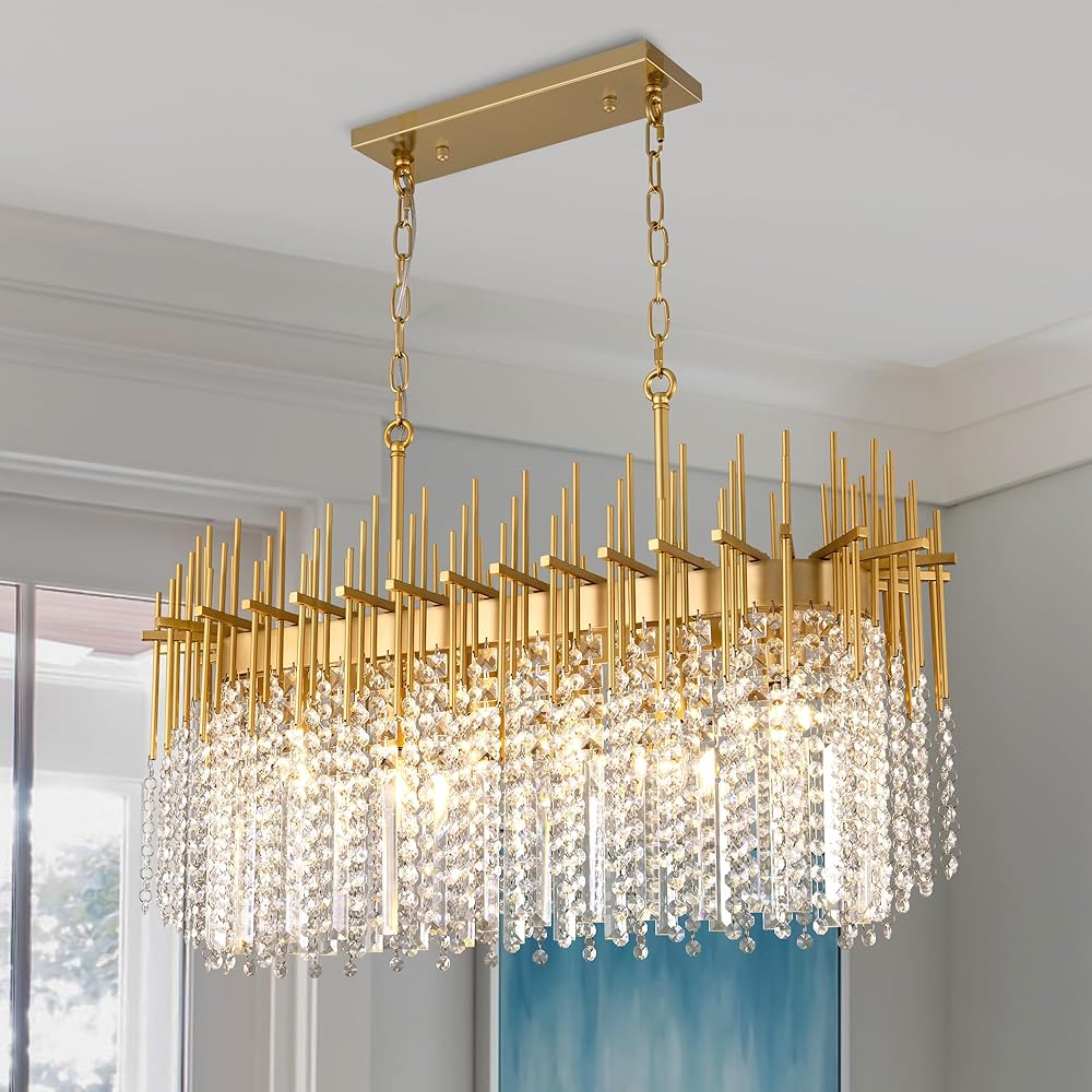 Wellmet Gold Crystal Chandelier 33