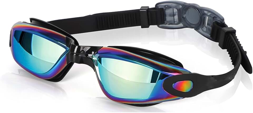 CSCDD Adult Swimming Goggles Swimming Goggles Soft Silicone Nose Pad for Adult Men Women Goggles