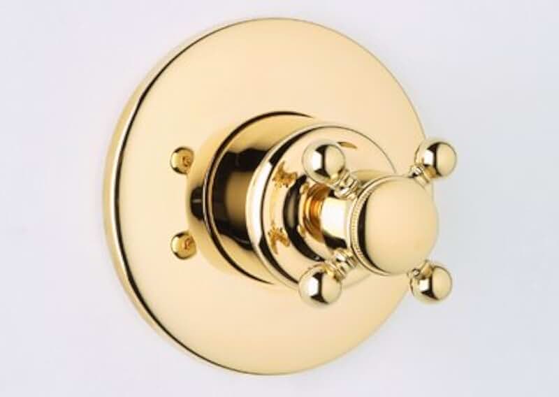 Rohl A2700LCAPCTO Kit Trim Package for Country Bath Four Port Three Direction Diverter Trim Only with Crystal Lever And Sleeve In Polished Chrome C.B Trm Kit 4Pt/3Dir Cry P.Cr