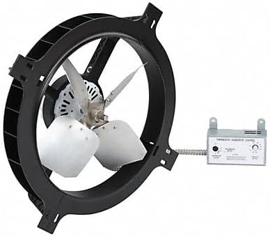 Gable Attic Ventilator,120V,1380 CFM