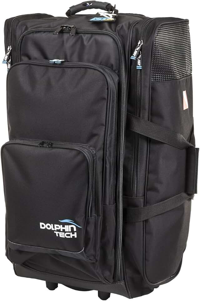 IST Roller Backpack / Equipment Bag for Scuba Diving & Snorkeling Gear, Travel Luggage with Wheels