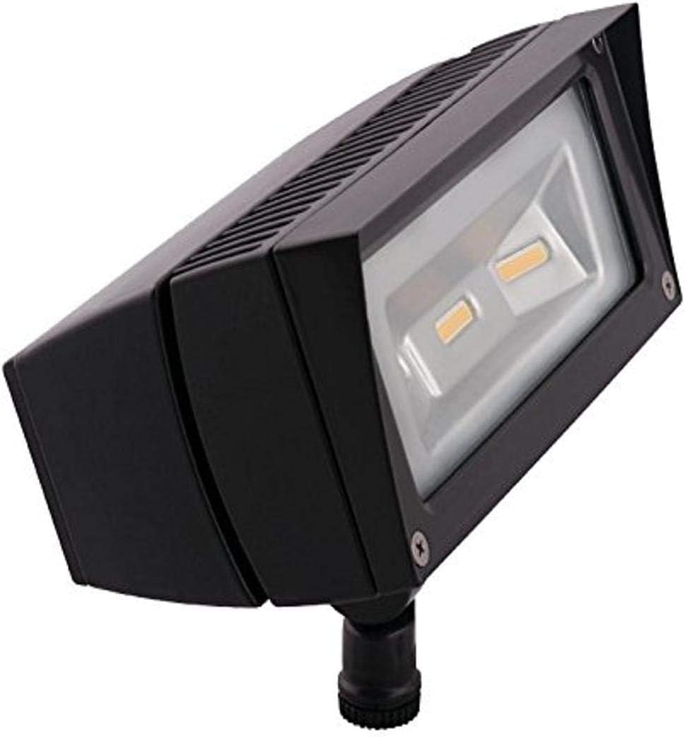 FFLED18 2 Pack LED Floodlight for Landscapes/Façades/Security Lighting, 18W, 2400LM, Swivel Arm, 5000K Color Temp, Ultra-Efficient, 7H x 6V Beam Spread, Residential or Commercial Use