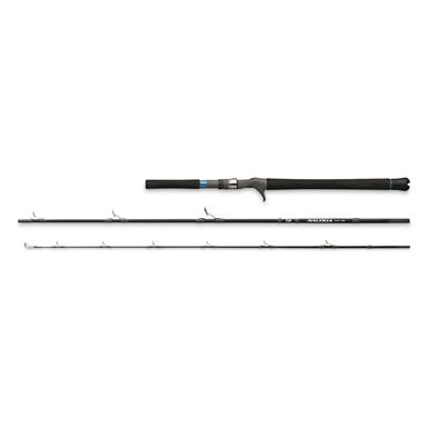 Daiwa Saltiga Saltwater 3 Piece Spinning Travel Rod, 7'4 Length, Medium Heavy Power, Fast Action