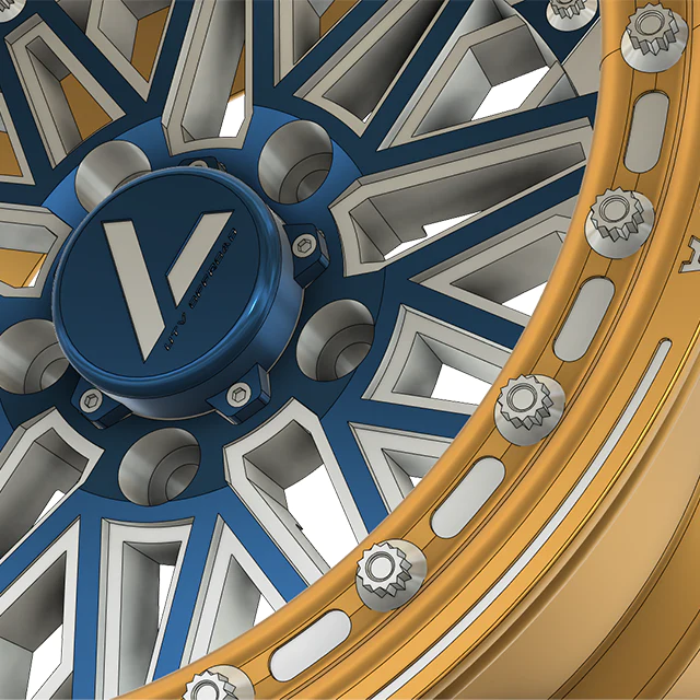 V-8 Beadlock UTV Wheels Lightweight Aluminum For Polaris RZR Pro R