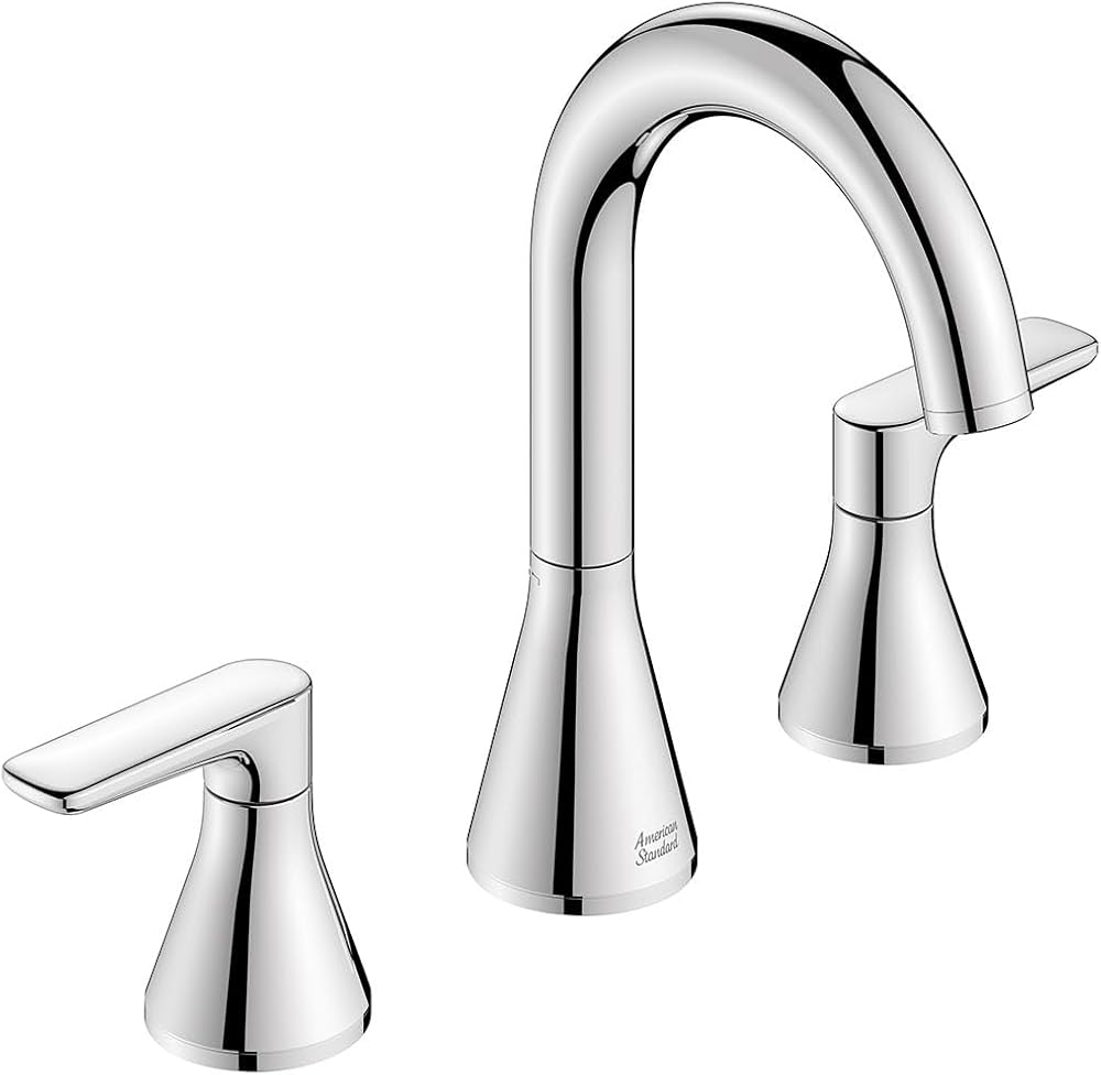 American Standard 7061801.002 Aspirations 8-Inch Widespread Bathroom Faucet, 1.2 GPM, Chrome