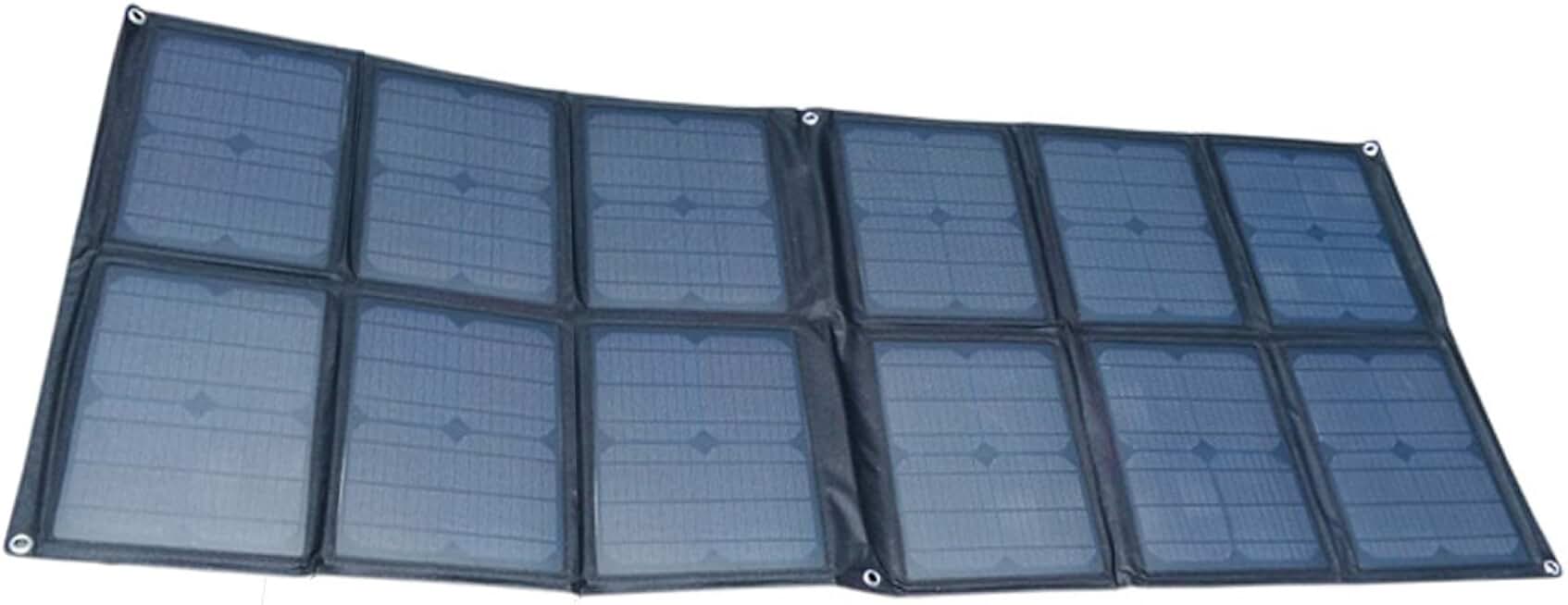 SUNPOWER Solar Cell Portable Solar Panel 160W Folding Solar Charging Kit for Camper Caravan Boat 12V Battery or 12V Solar System (black)