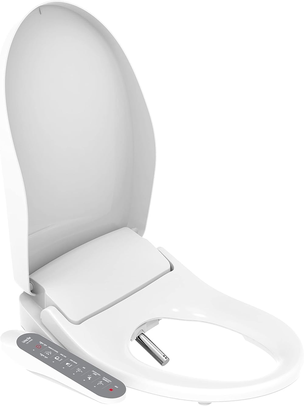 Living Star Bidet 5900 Elongated Seat | Tankless Bidet, Beginner-friendly, On-Demand Warm Water Sprayer Bidet, Automatic Wash, Best Hygienic Bidet, ensuring a gentle and soothing cleanse