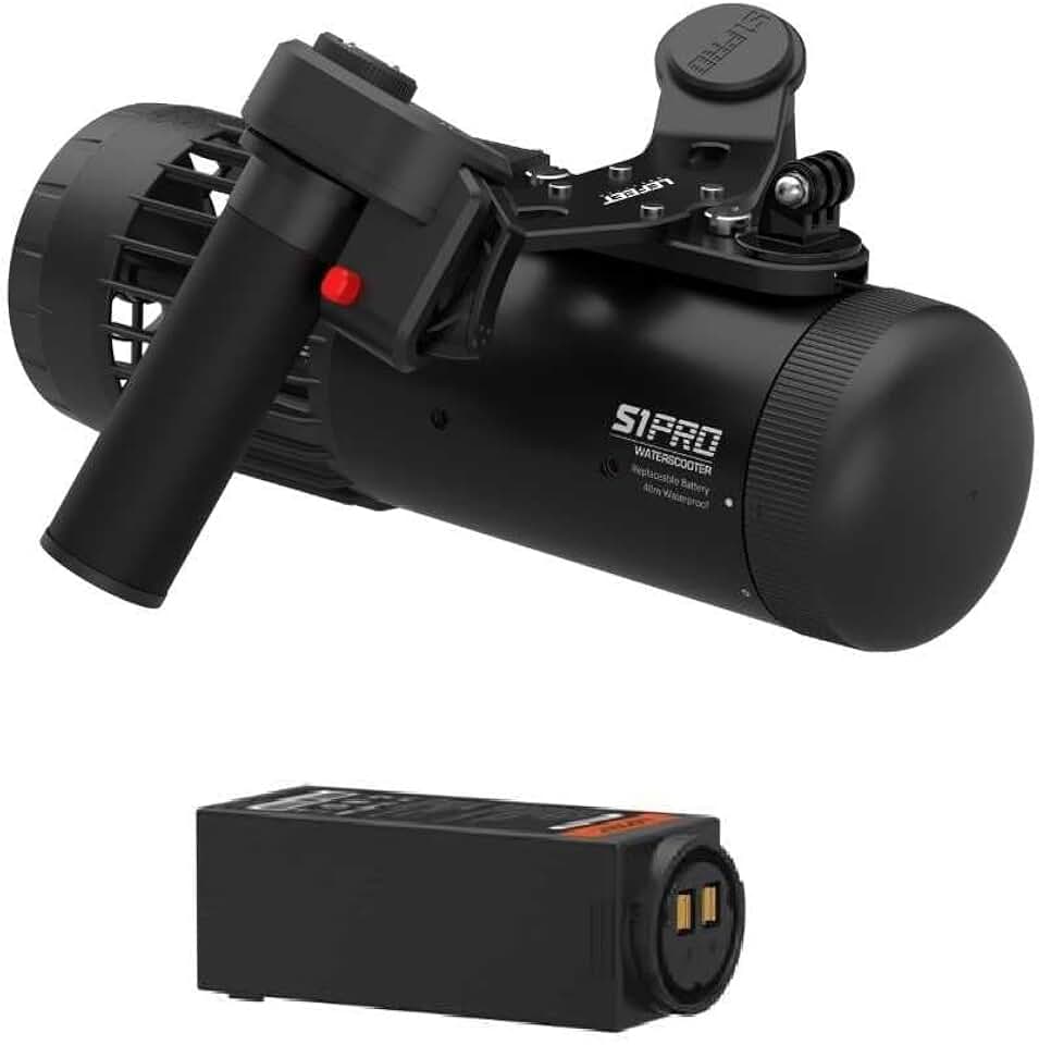 Lefeet S1 Pro Underwater Sea Scooter 4.2Mph Electric Jet Ski Propeller Scuba 40m Diving Motor Water Scooter Snorkel Equipment