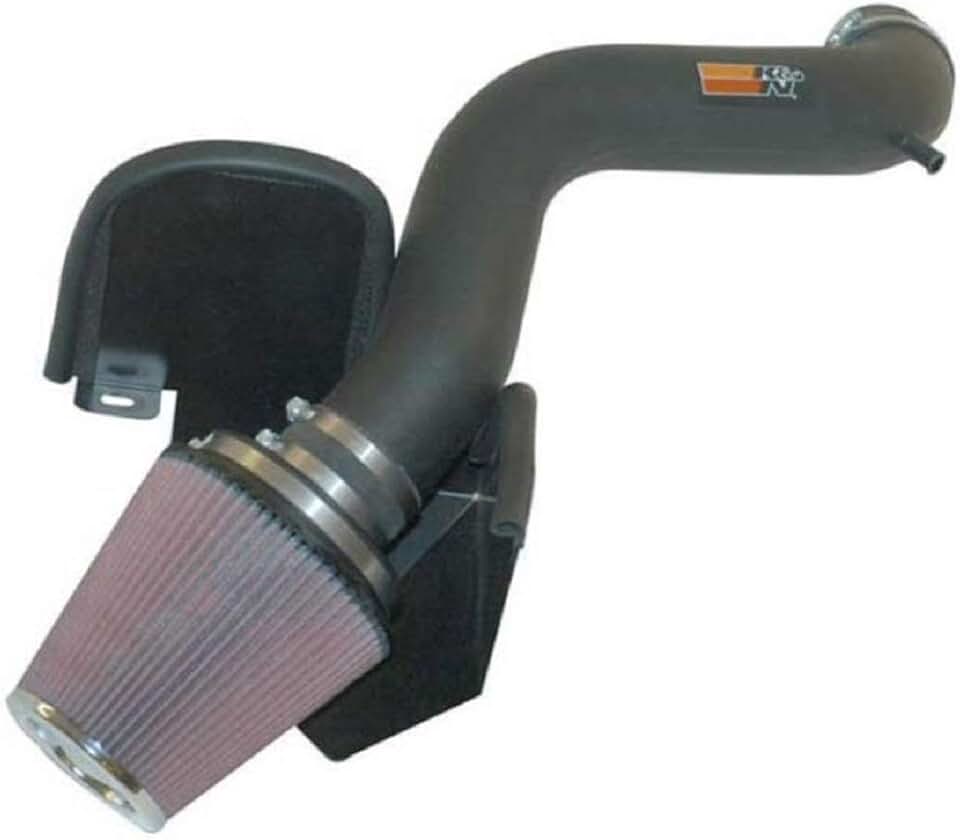 K&N Cold Air Intake Kit: Increase Acceleration & Towing Power, Guaranteed to Increase Horsepower up to 17HP: Compatible with 4.7L, V8, 2004-2009 Dodge (Durango), 57-1538