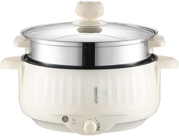 1.7L Multicooker Single/Double Layer Electric Pot 1-2 People Household Non-Stick Pan Hot Pot Rice Cooker Cooking Appliances