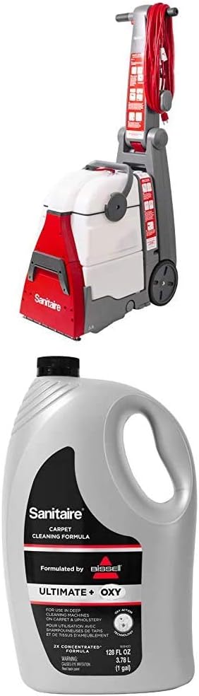 Sanitaire Restore Upright Carpet Extractor + Ultimate Carpet Cleaner