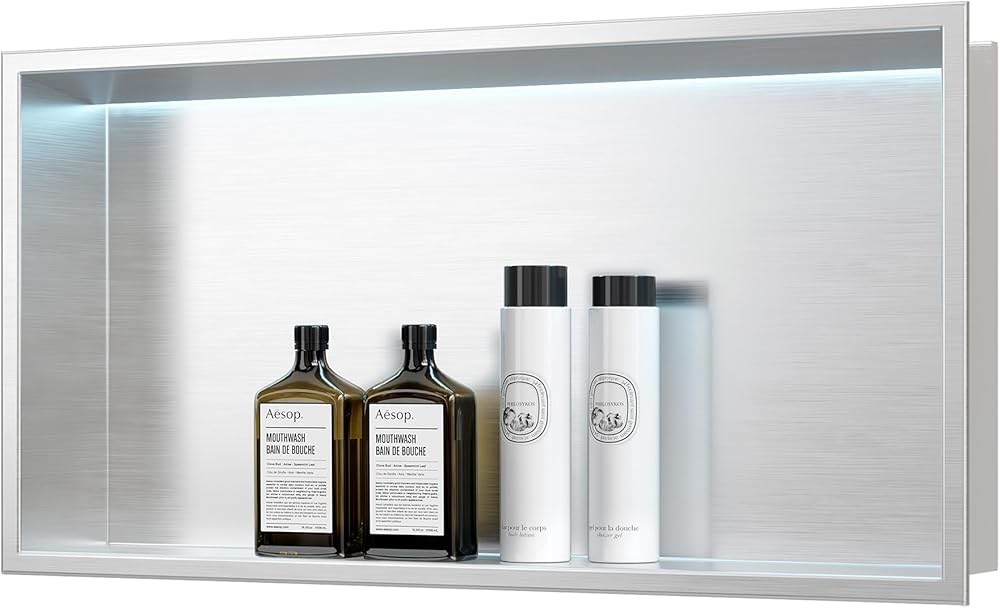 Stainless Steel Shower Niche 24