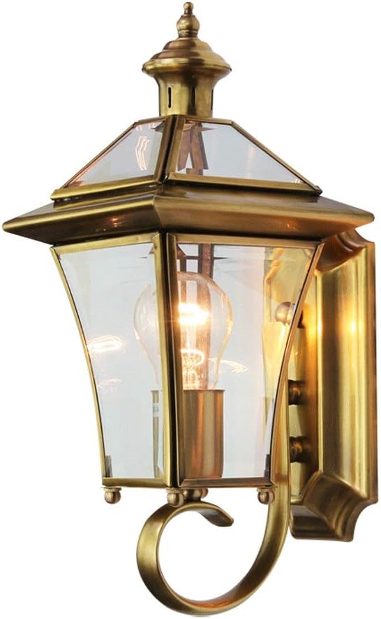 Garden Lights All Copper Wall Lights Outdoor Lights Outdoor Wall Lights Balcony Wall Lights Waterproof Wall Lights Copper Lights Large
