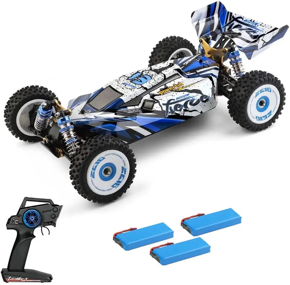 1/12 Brushless Motor Remote Control High Speed Car, 4WD RC Drifting Racing Cars Fast 75km/h Truck 2.4Ghz Off-Road Alloy Chassis Oil Pressure Shock Off Road Rally Truck