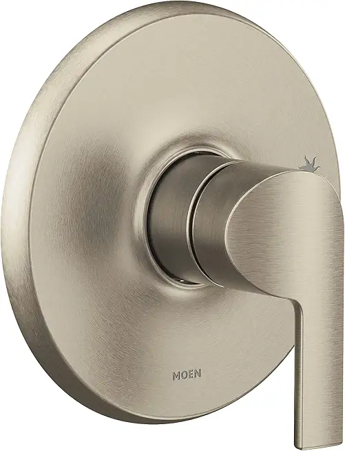 Moen UTS2201BN Doux Collection M-CORE 2-Series 1-Handle Shower Trim Kit, Valve Required, Brushed Nickel