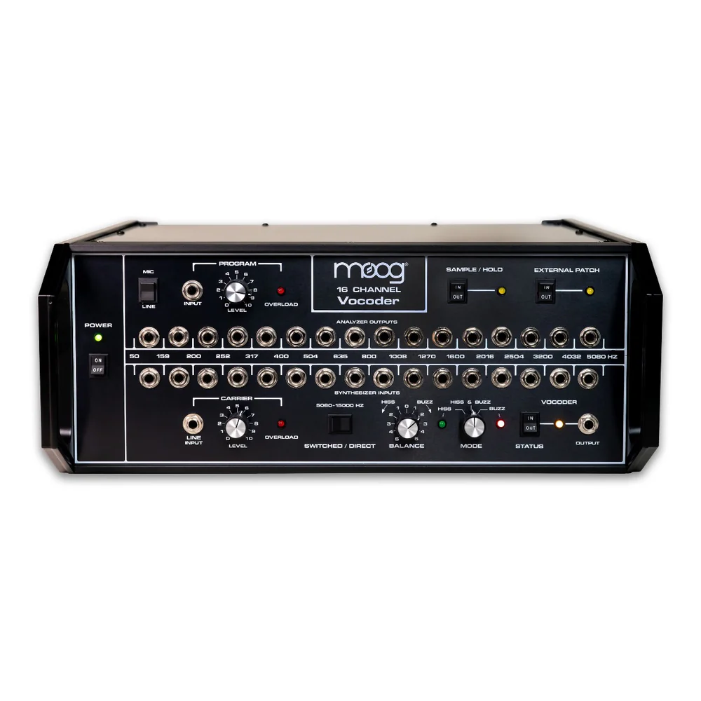 Moog 16 Channel Analog Vocoder (MOD-EFF-VOC-01) Moog 16 Channel Analog Vocoder (MOD-EFF-VOC-01)