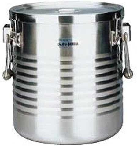 JIK-S08 18-8 Stainless Steel Vacuum Insulated Container [Shuttle Drum] with Hanging