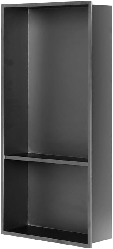 Stainless Steel Double Layer Shower Niche 24