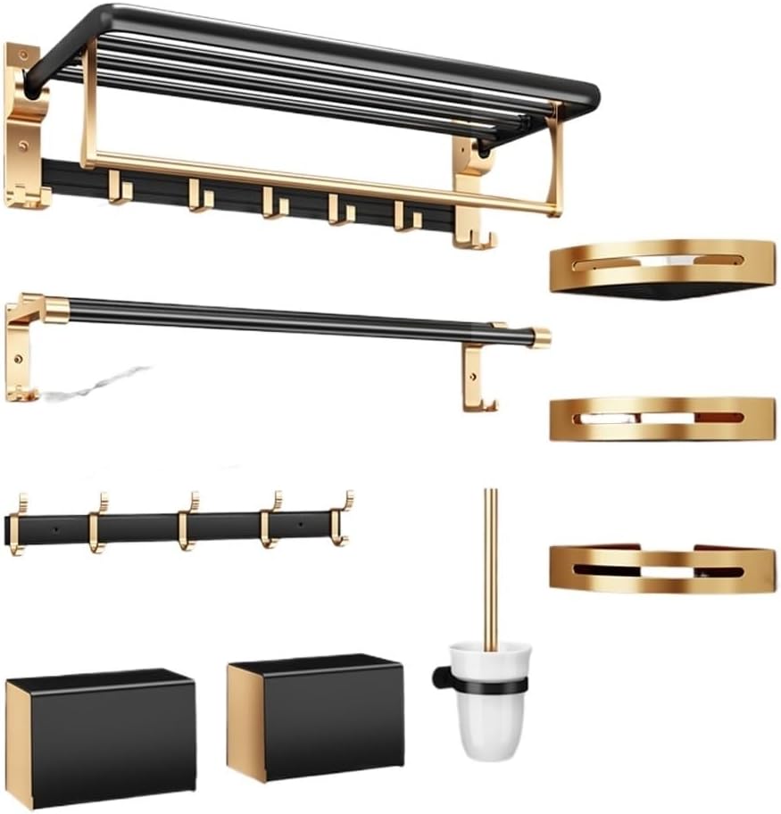 Toilet Towel Rack, Non Perforated Bathroom Towel Rack, Wall Mounted