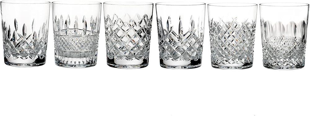Waterford Connoisseur Lismore Heritage Double Old Fashioned Set of 6