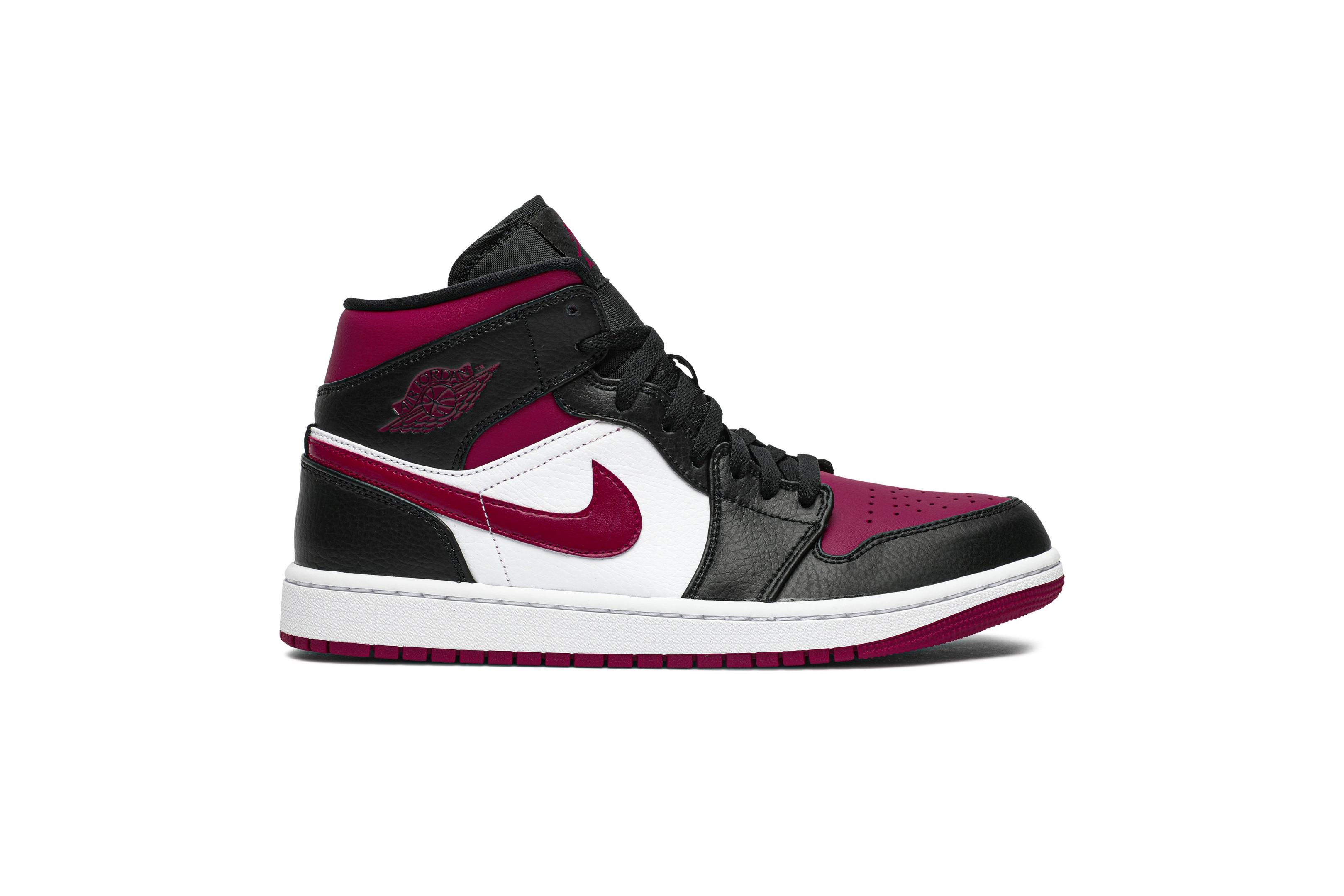Air Jordan 1 Mid 'Noble Red' 554724-066