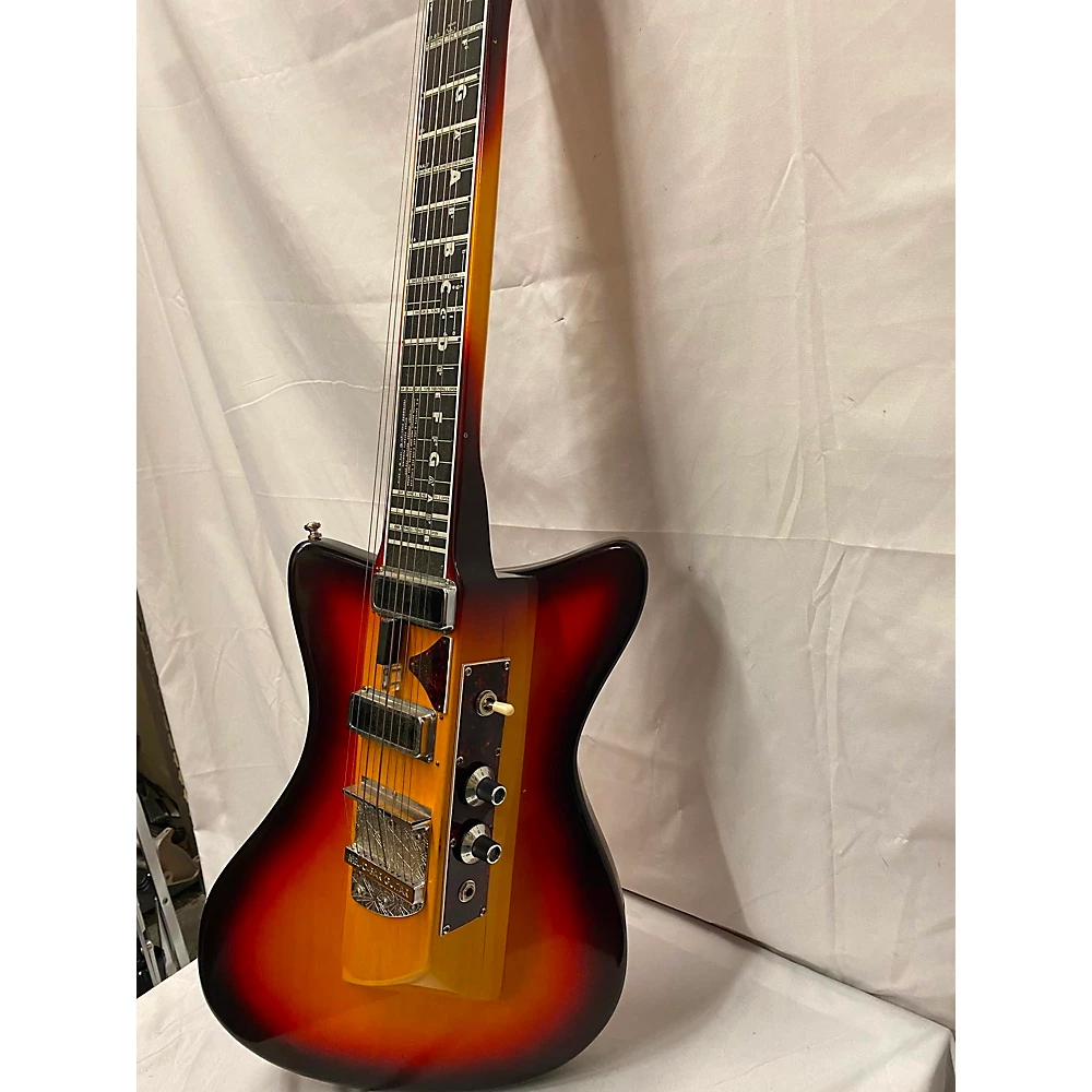 Vintage Vintage 1970s Melobar Rosac Sunburst Solid Body Electric Guitar